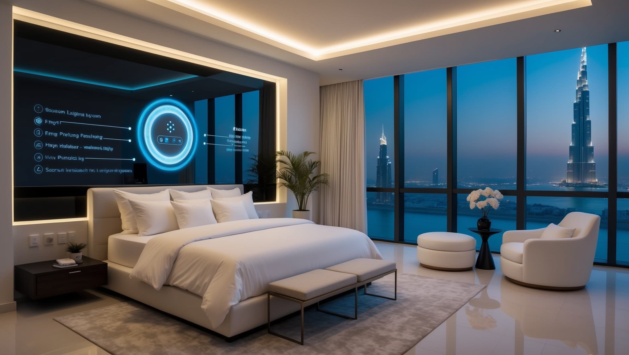 Wellness bedroom